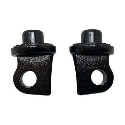 Gloss black. 
Designed for use with Kodlin's 993865 Mini Track / 997830 NXL Mini floorboards. 