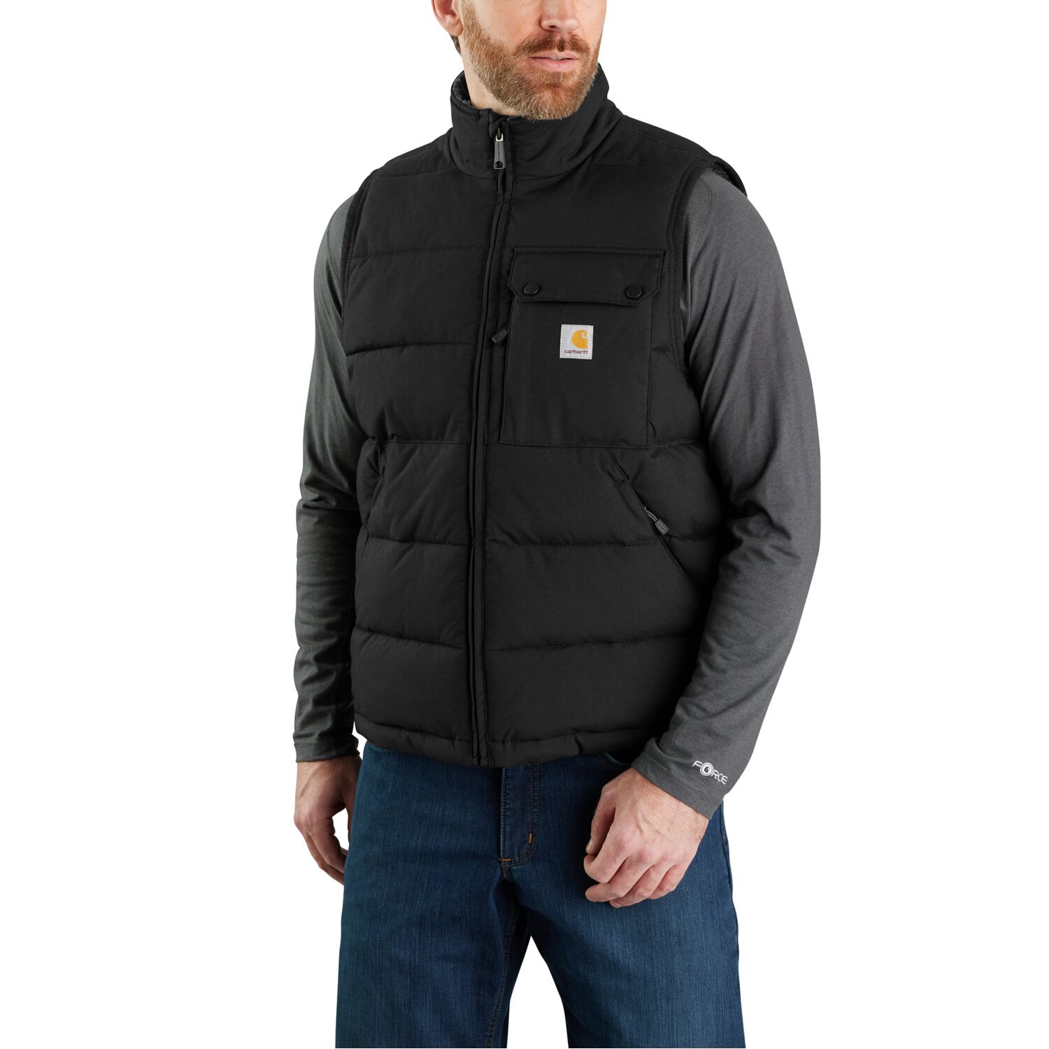 Carhartt Loose Fit Montana Insulated vest, Black, S
