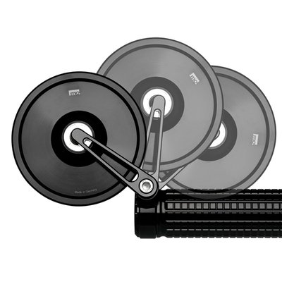 High quality glassless ECE marked bar end mirror that installs to both 22mm and 1" diameter handlebars. Adjusts in 3 sturdy locking intervals of 45°, from up, half way to side ways. It allows upside down mounting for a 'below bar' stance and allows left or right side use. It is CNC machined aluminum with an anodized finished, but a regular glass lens is not used. Instead the patented mirror surface is convex cut directly from the aluminum. This is done with ultra-precision diamond tools using a special ´fly-cutting´ procedure after which it is made corrosion and scratch resistant by a special vacuum plasma coating process. The aluminum itself is the mirror surface!
Note: See optional in-bar handlebar adapters 575352 (mirror only) or 994295 (mirror + mo.view turn signal).
- For left or right side use
- Round mirror body: 99mm diameter
- Thin mirror body: 4.2mm
- Length of the mirror arm: 72mm
- Fits 7/8" (22mm) and 1" (25.4mm) handlebars
- Clamp width: 12mm
- Without glass lens
- Easy cleaning: Use a mild cleaning agent and a microfiber cloth. Avoid abrasive cleaning agents that could damage the surface
- ECE marked
- Stainless hardware
- Weight: 150 gram