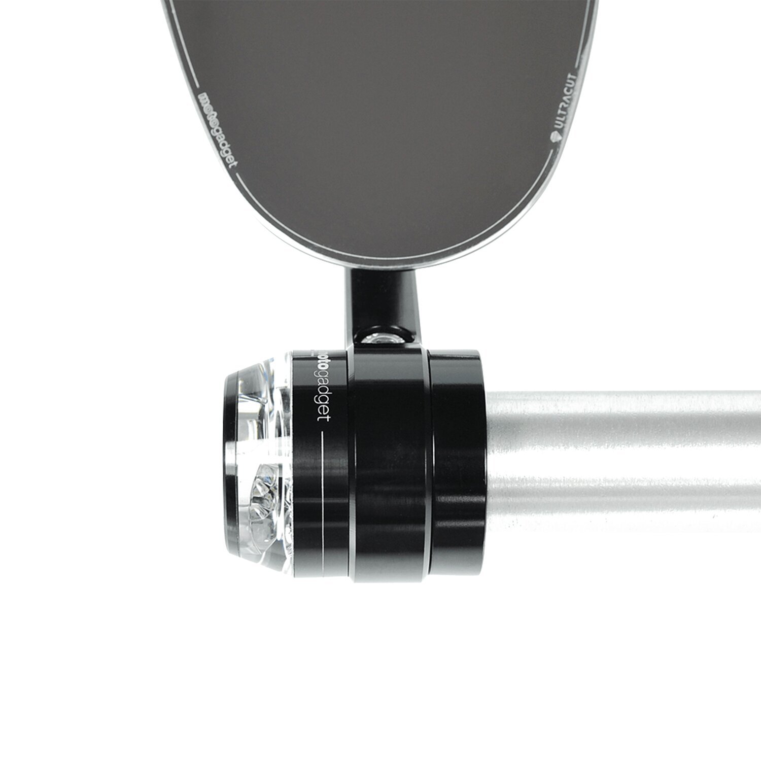 Motogadget, mo.view / turn signal in-bar adapter, Black