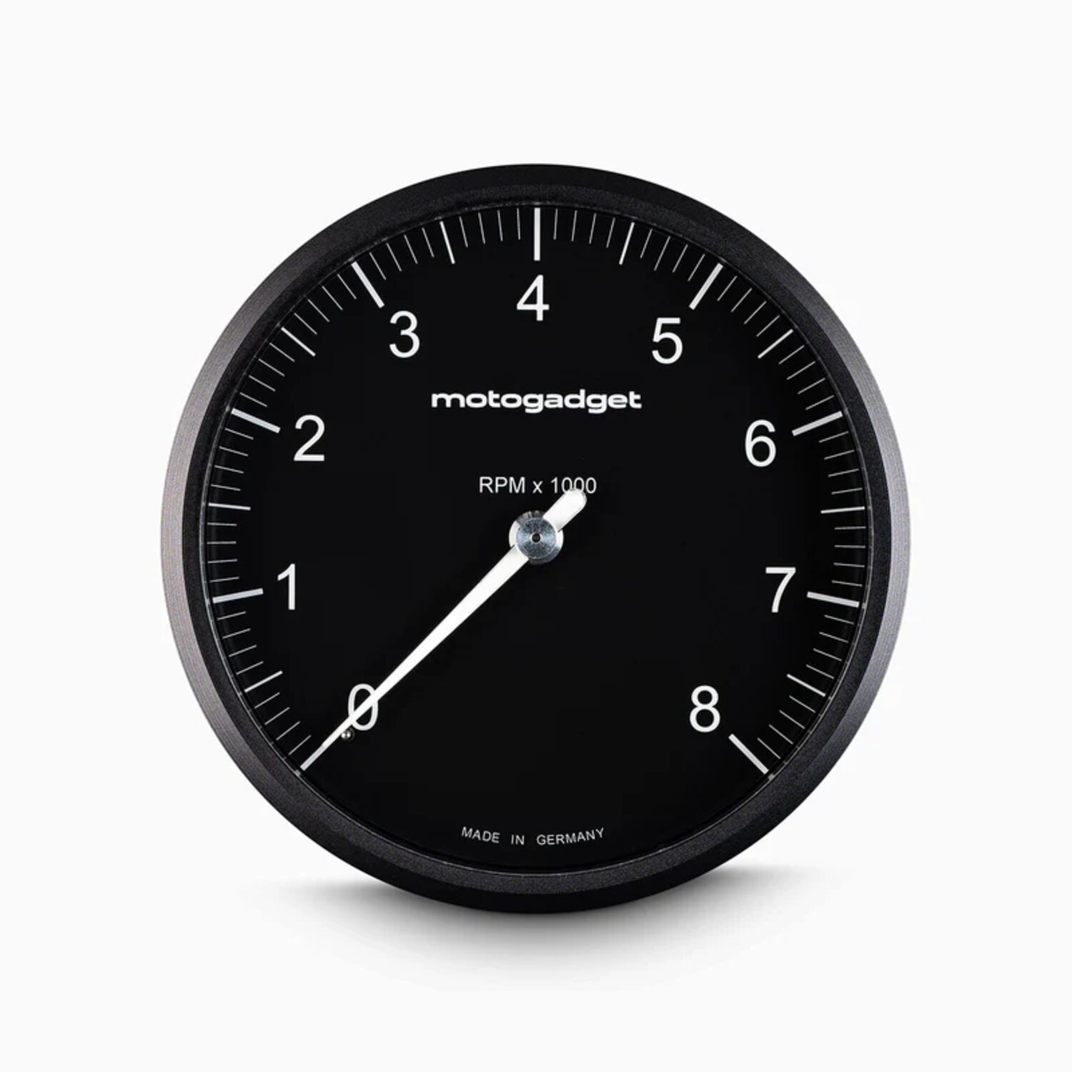 Motogadget, Chronoclassic 2 'Tacho Face'. 8000 RPM. Black B