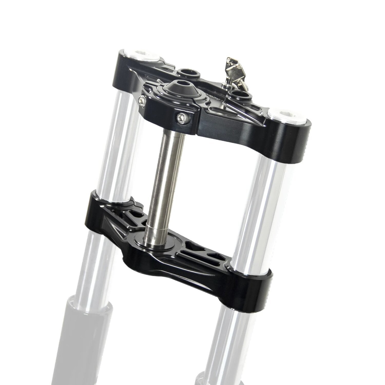 Kraus, Wolf One billet Bagger bottom clamp