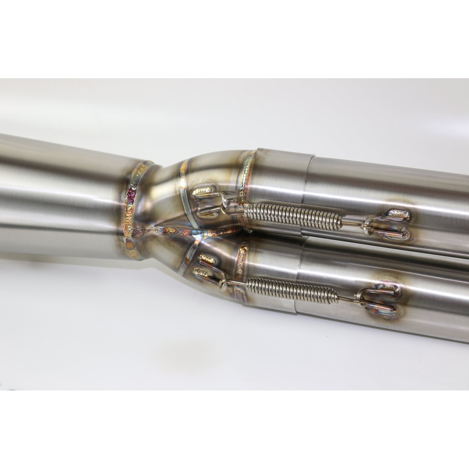 Kodlin, Next Level 2-1 exhaust system. Clear stainless