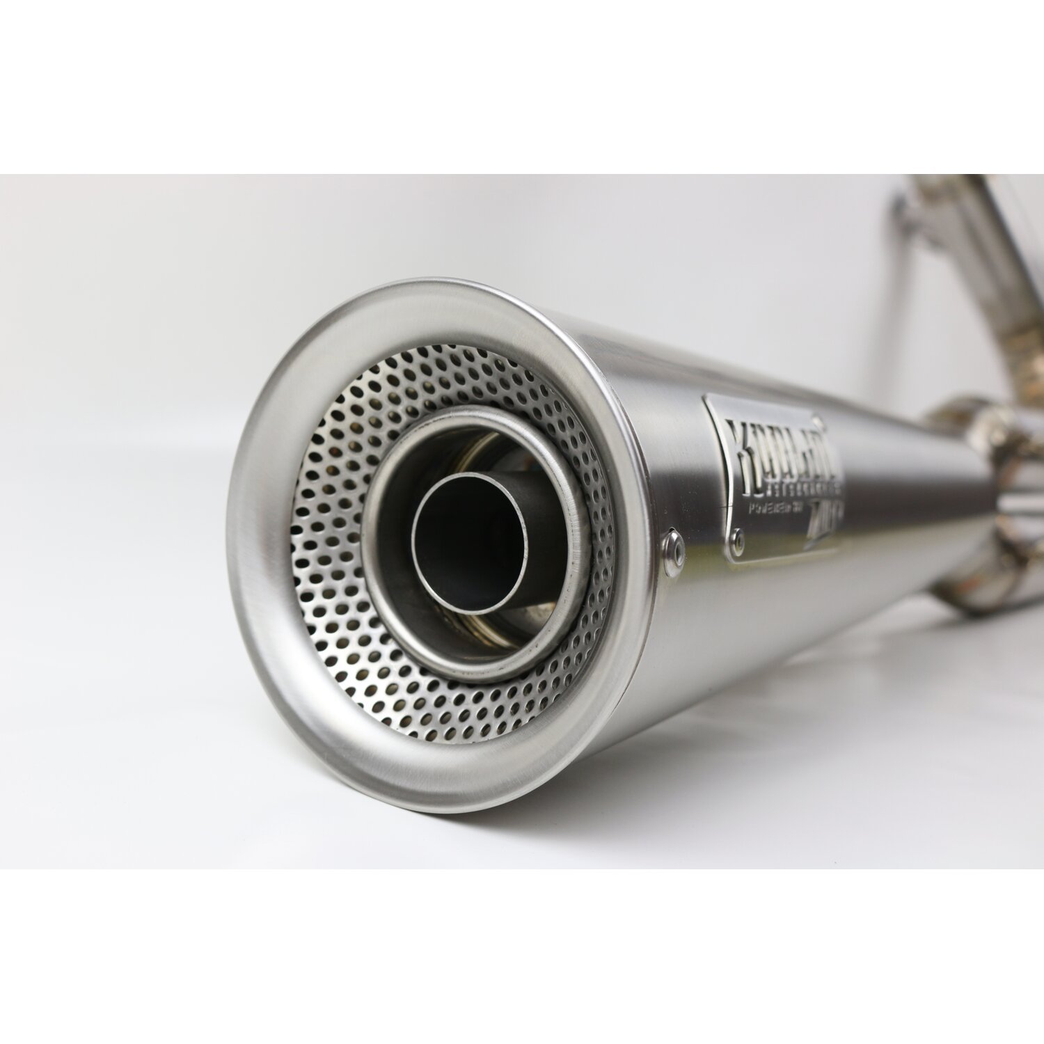 Kodlin, Next Level 2-1 exhaust system. Clear stainless