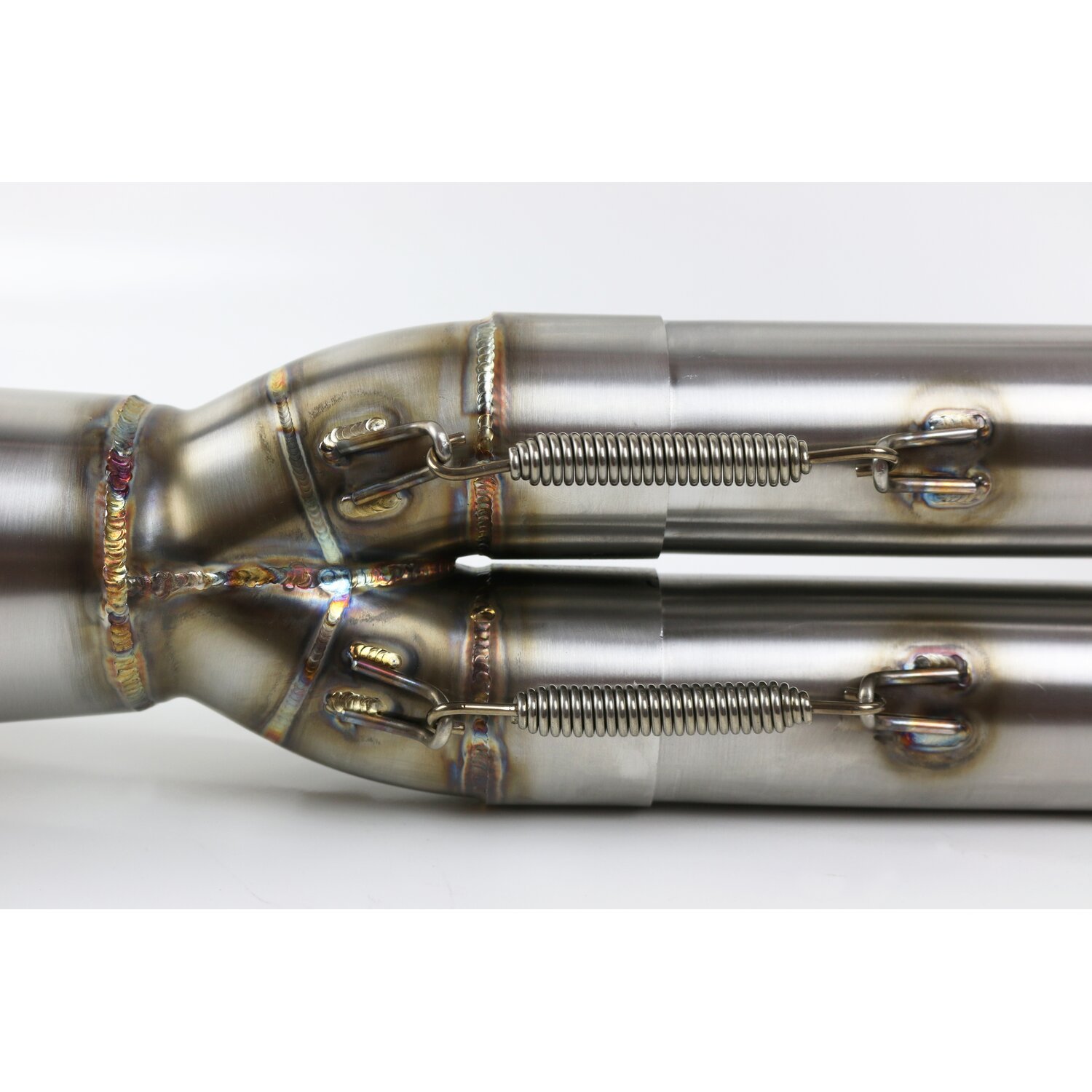 Kodlin, Next Level 2-1 exhaust system. Clear stainless