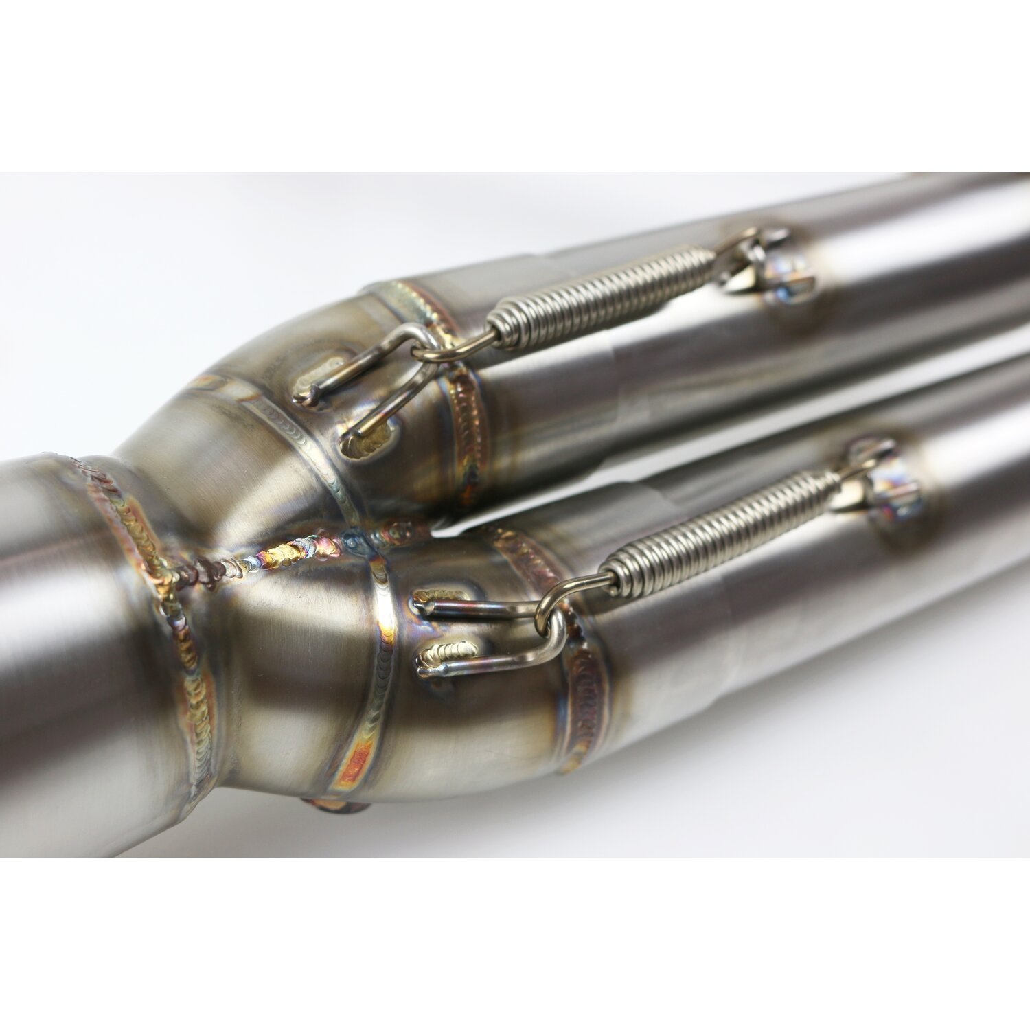 Kodlin, Next Level 2-1 exhaust system. Clear stainless