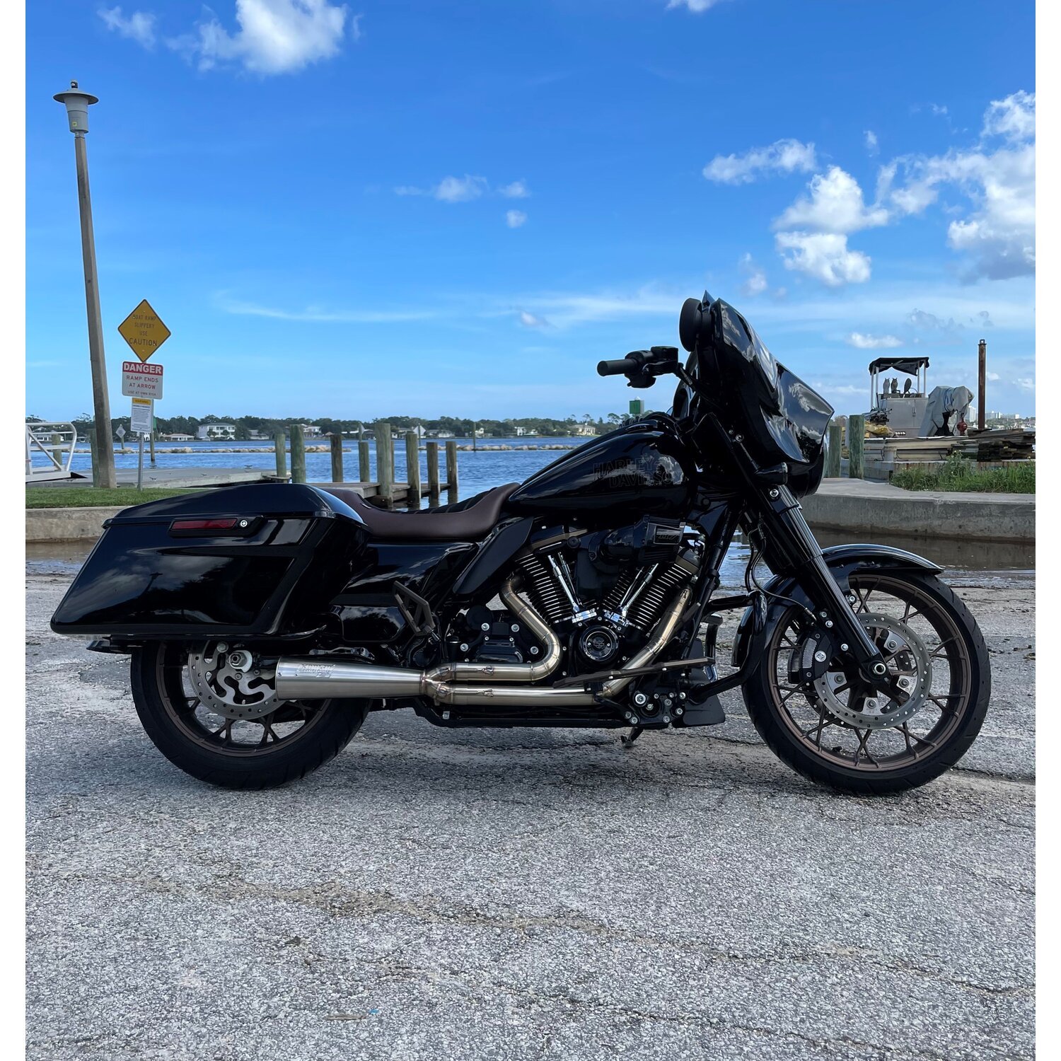 Kodlin, Next Level 2-1 exhaust system. Clear stainless