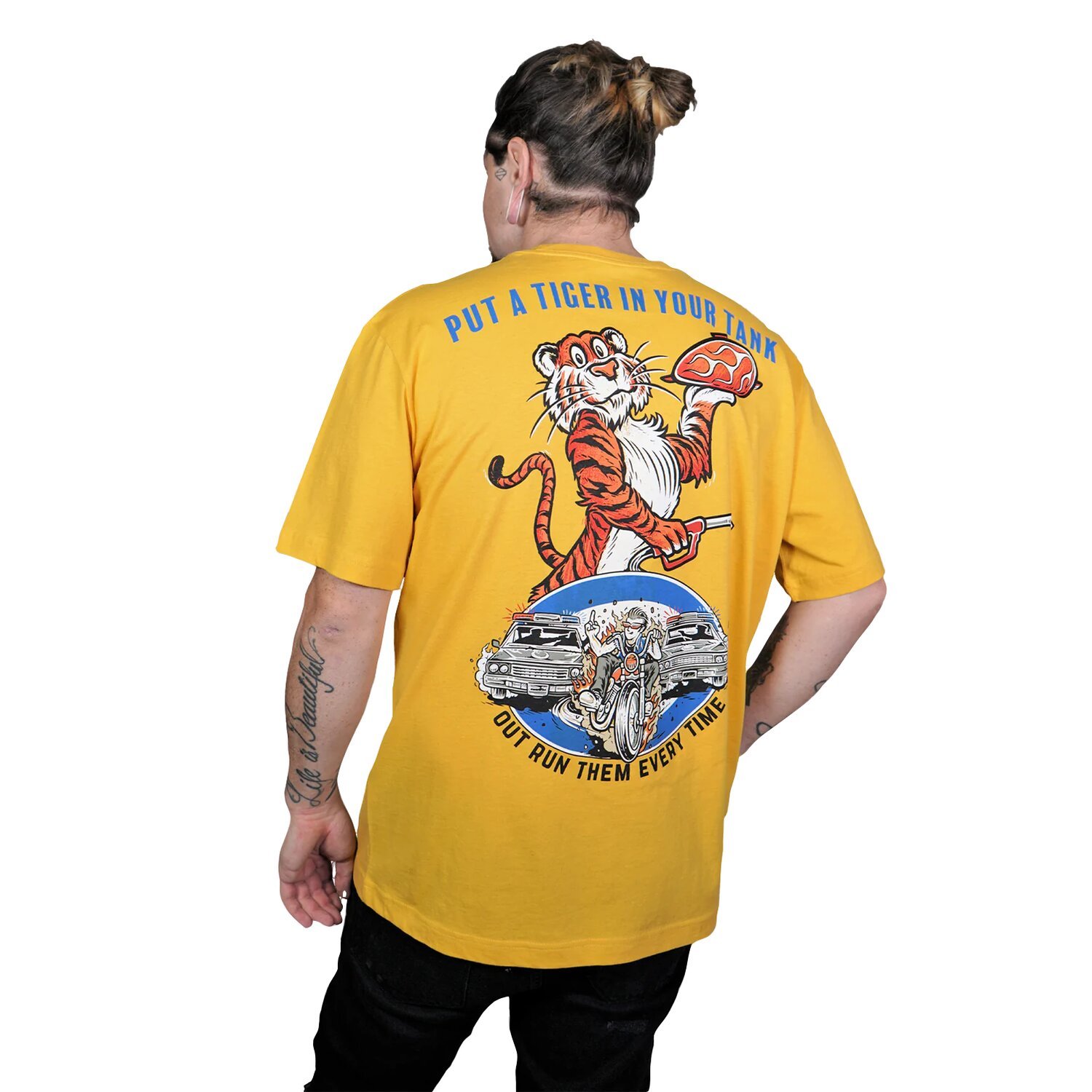 Down-n-Out Tiger In Your Tank t-shirt