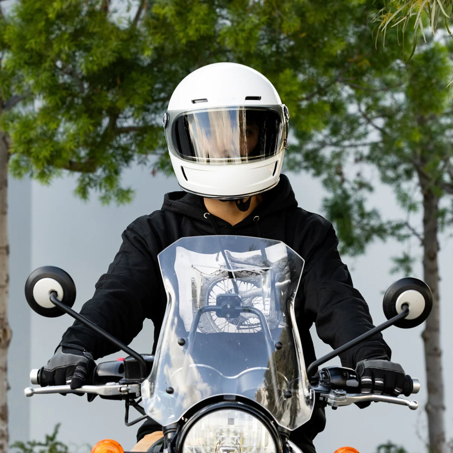 Biltwell Gringo / S / SV 22.06 shield light smoke, Gray