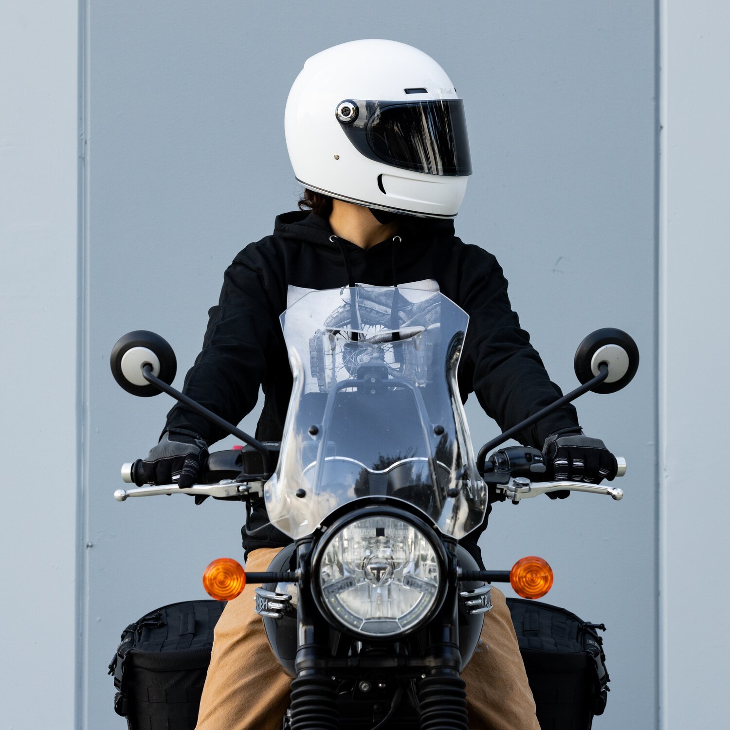 Biltwell Gringo / S / SV 22.06 shield dark smoke, Gray