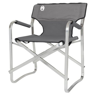 The Coleman Deck Chair is one of quality and comfort. You can have a nice relax in this chair. The frame and upholstery ensure that the chair is very stable. The maximum load capacity is 113 kg! The weight of the chair itself is a lot less. The Deck weighs only 2.7 kg. This makes it easy to take it with you wherever you go.