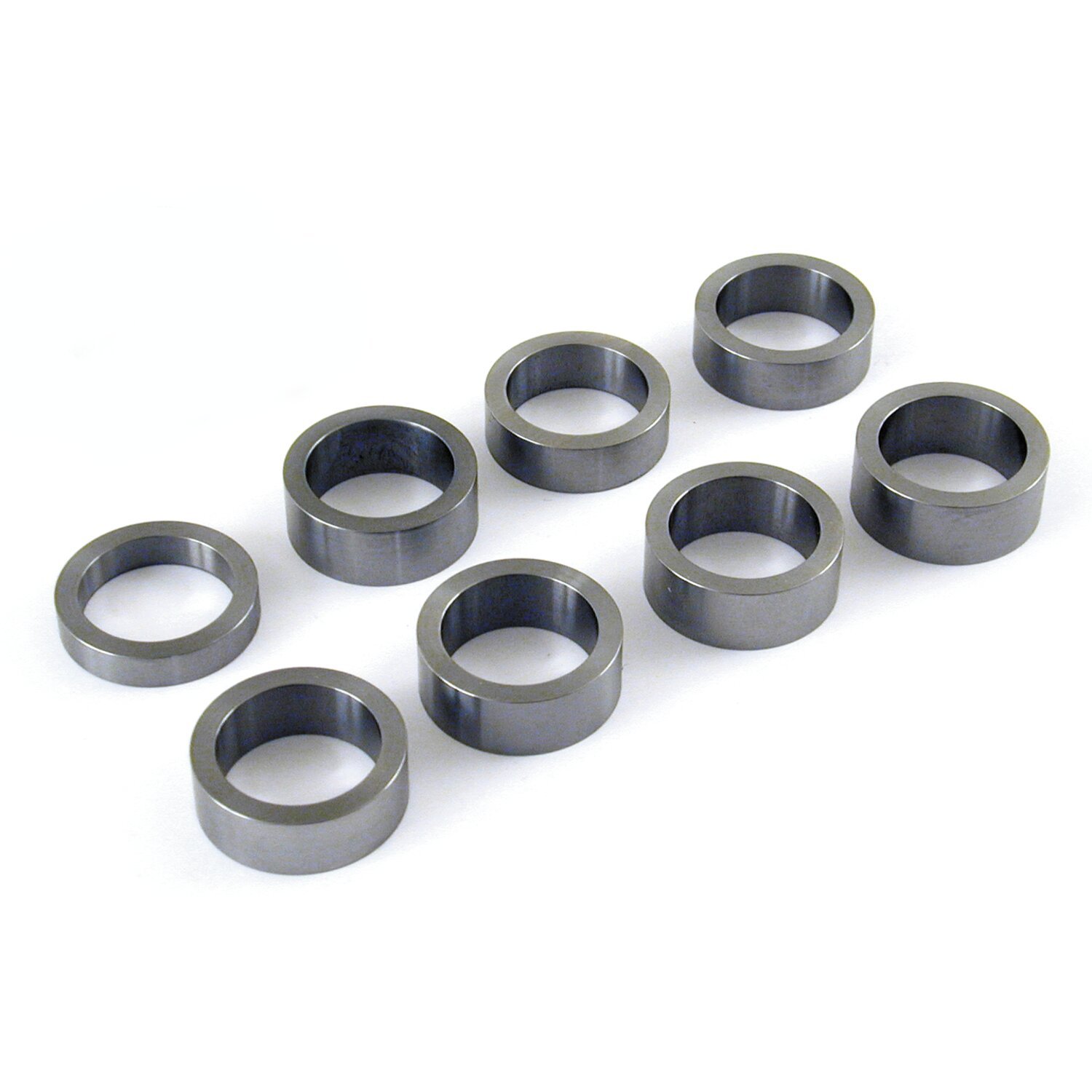 JIMS, sprocket shaft spacer kit .336" to .666" wide, Polished