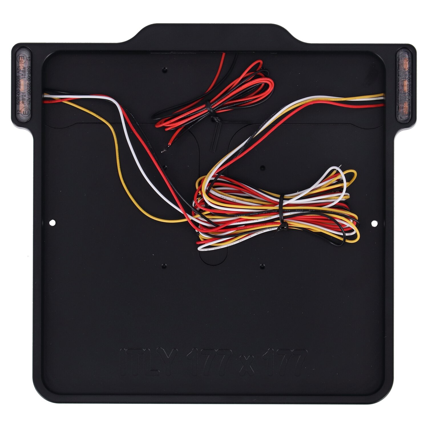 DMP, 3-1 license plate frame. 3.0 Italy, Black, Matte