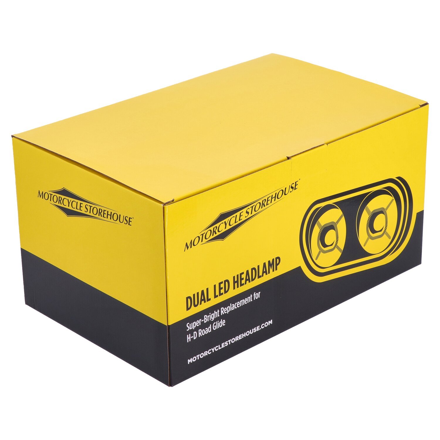 Bright, RG dual LED headlamp unit assembly