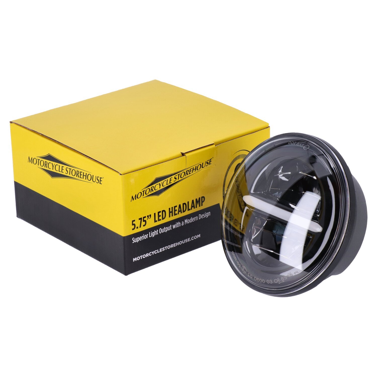 Bright, 5-3/4" splitter LED headlamp unit