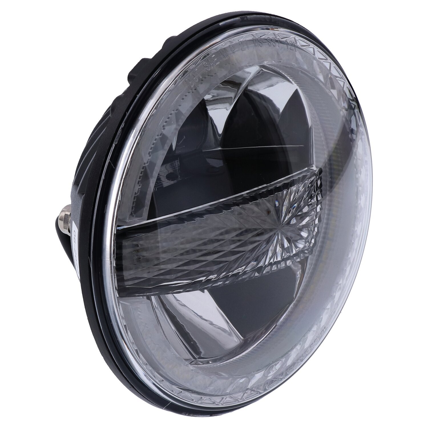 Bright, 7" shaker LED headlamp unit
