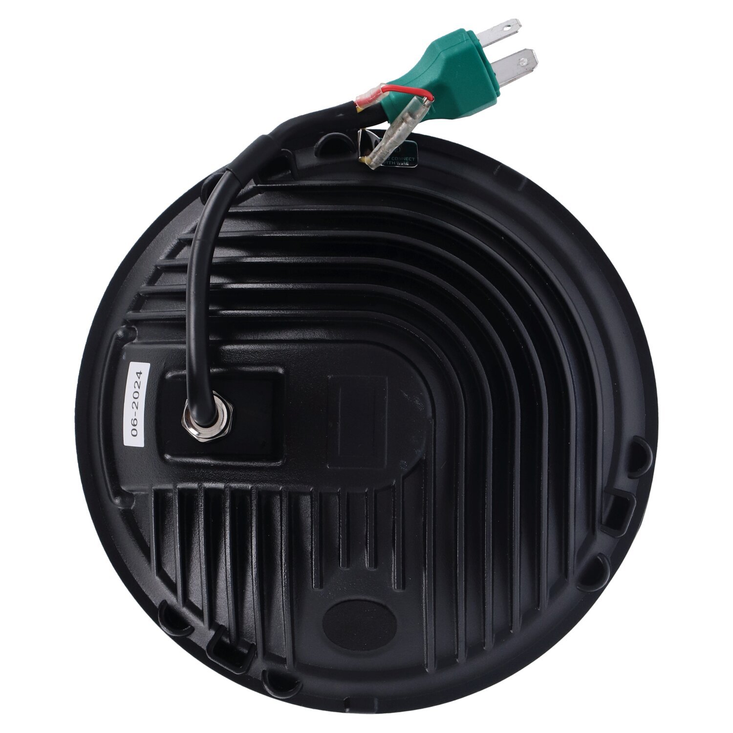 Bright, 7" shaker LED headlamp unit