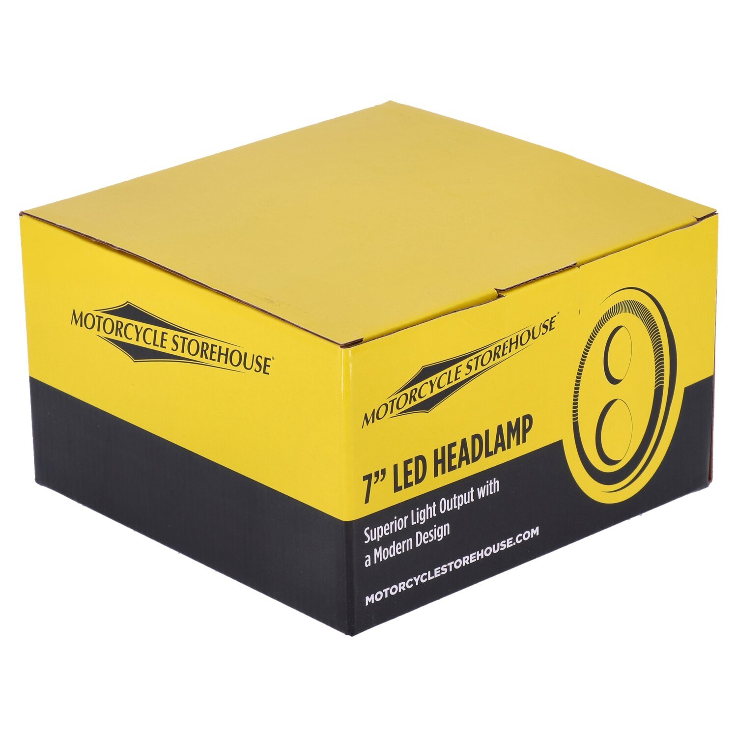 Bright, 7" shaker LED headlamp unit