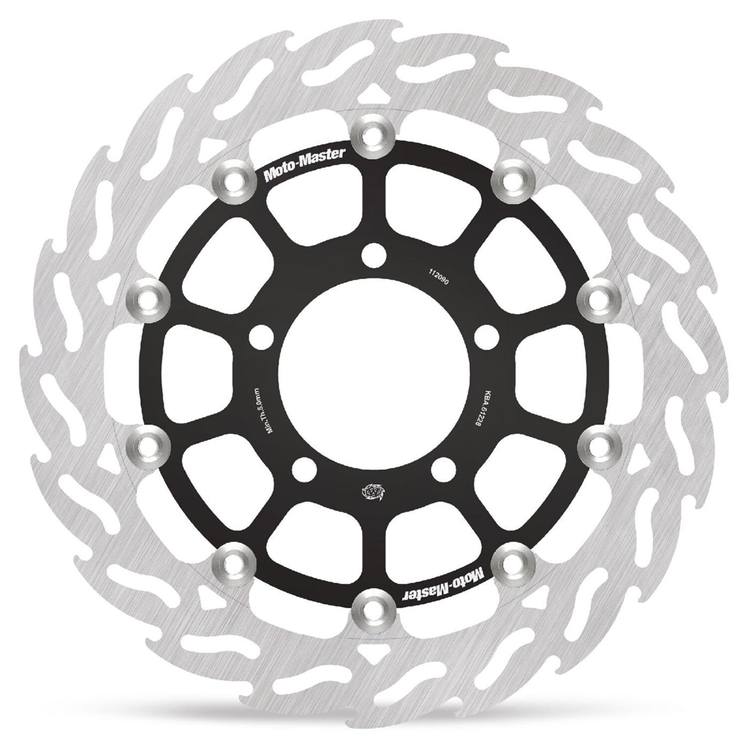 Moto-Master, Flame Floating Alu Disc 300. Left