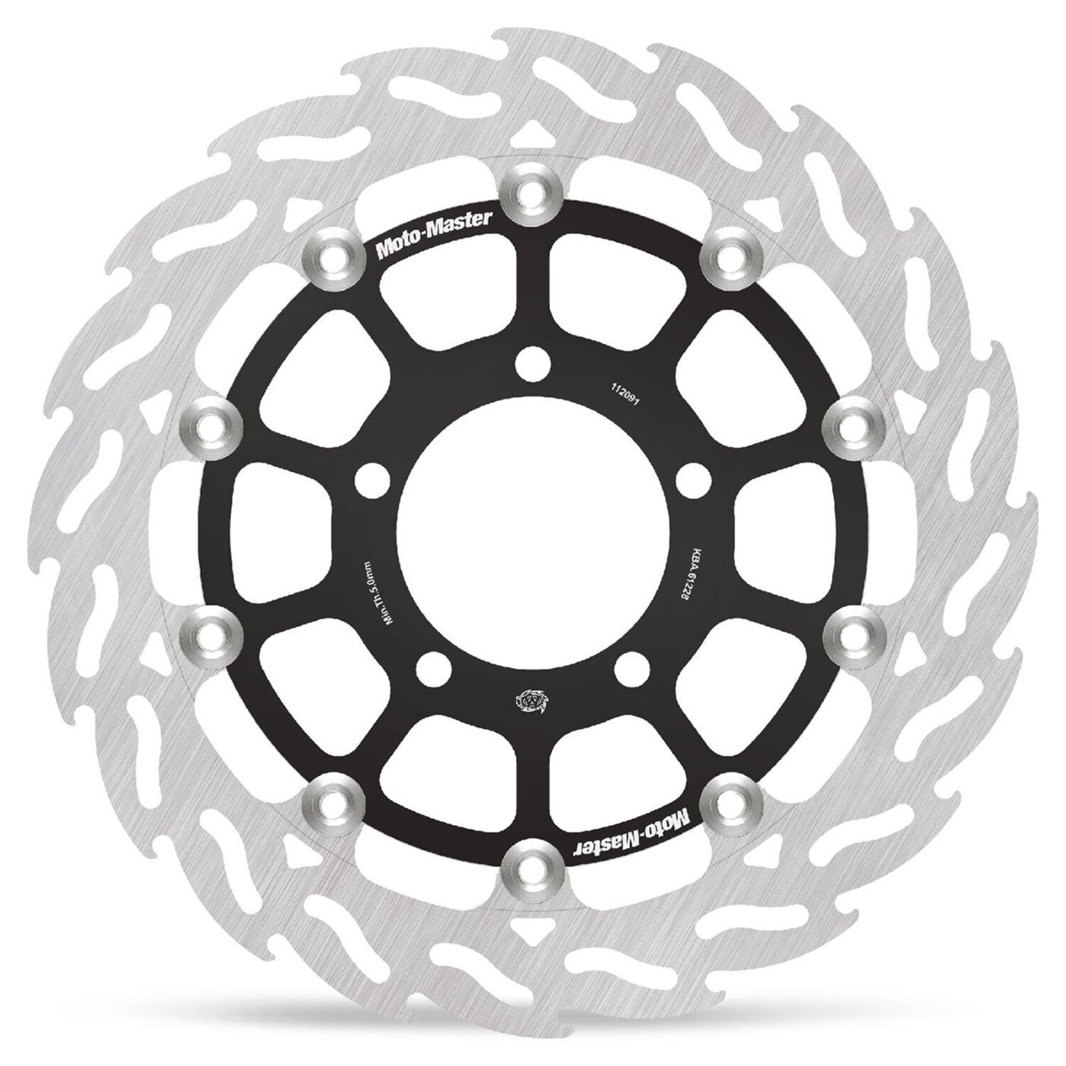 Moto-Master, Flame Floating Alu Disc 300. Right