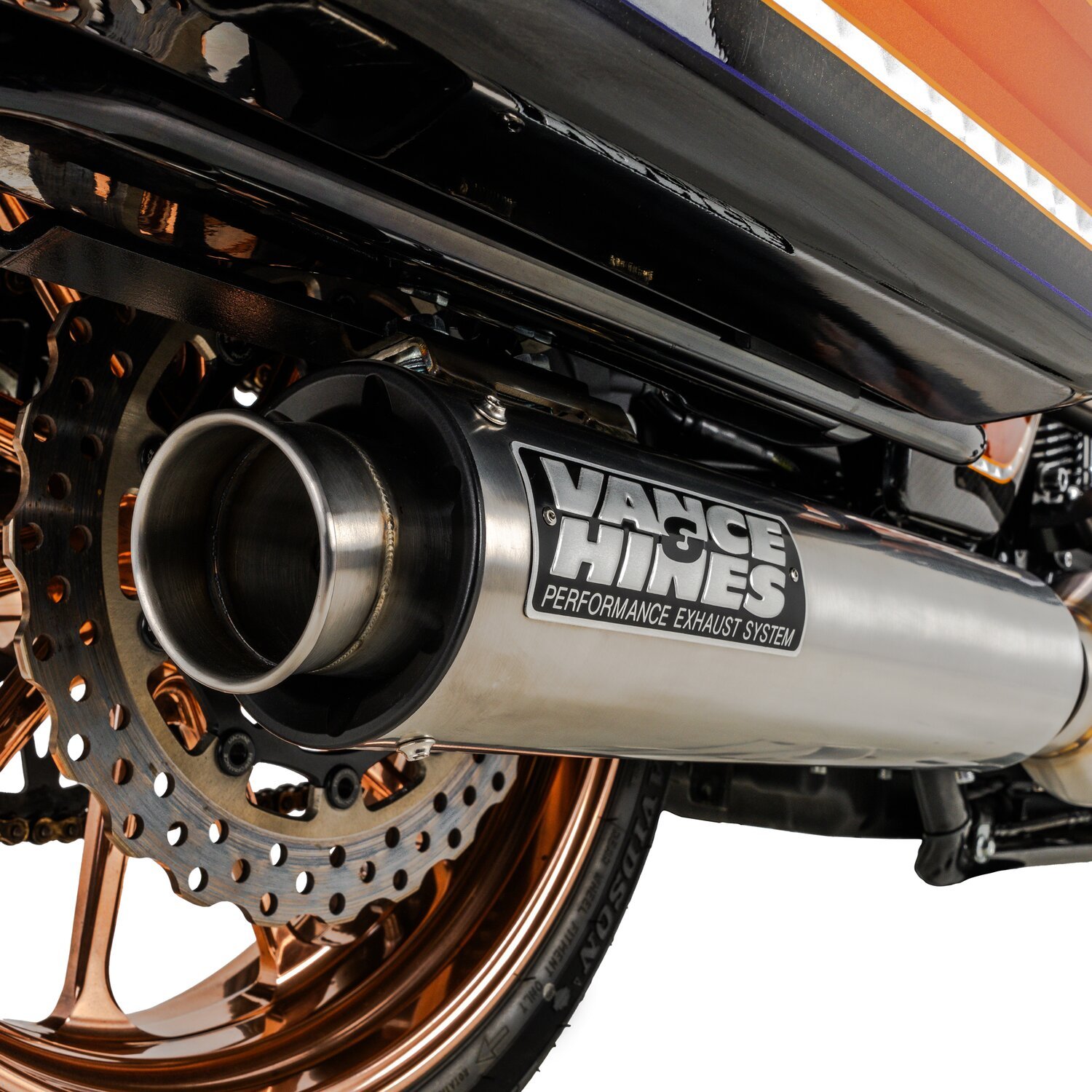 Vance & Hines, 2-1 Supersport exhaust system, Brushed