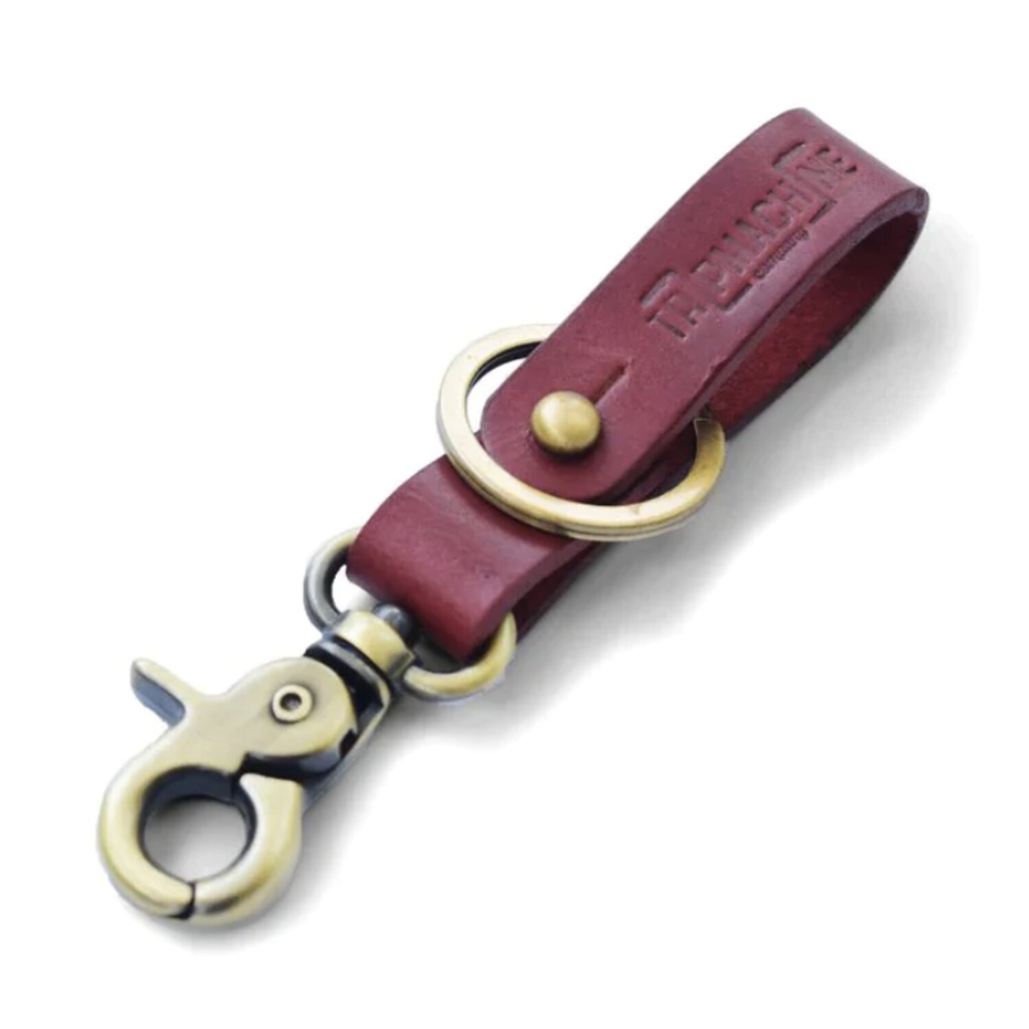 Trip Machine Key Fob cherry red / anitque