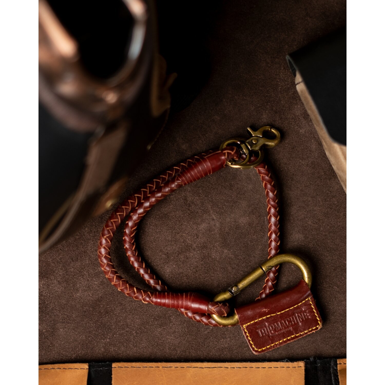 Trip Machine Braided key chain