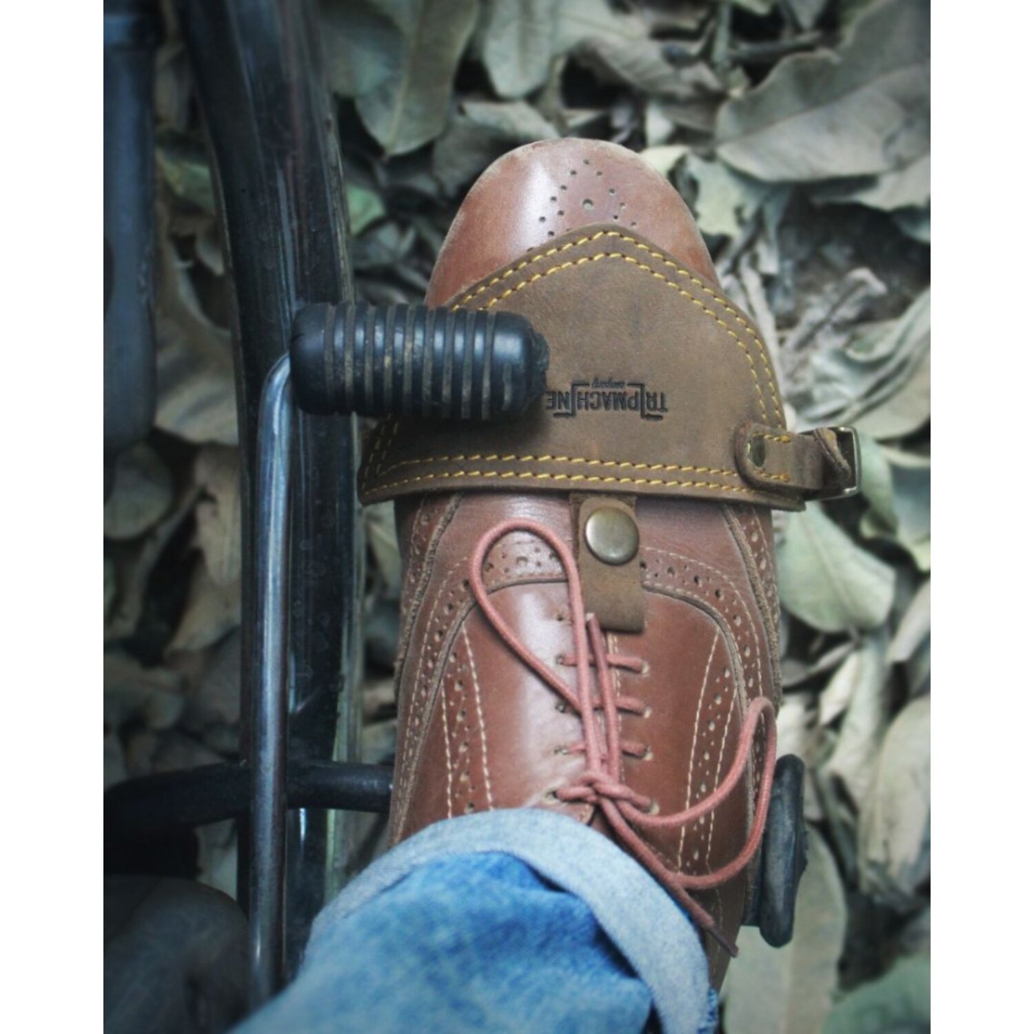 Trip Machine Shoe protector classic tobacco, Brown