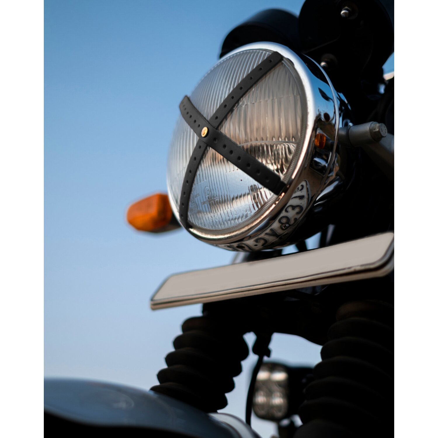 Trip Machine, Headlight X. Black perforated