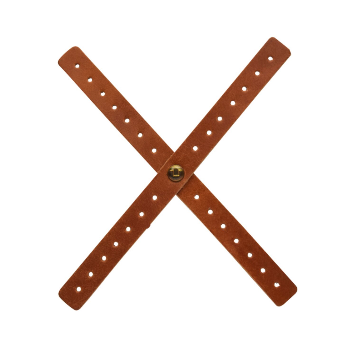 Trip Machine, Headlight X. Vintage tan perforated, Brown