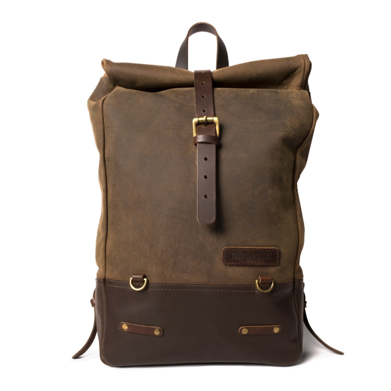 Trip Machine Backpack/Saddlebag tobacco brown