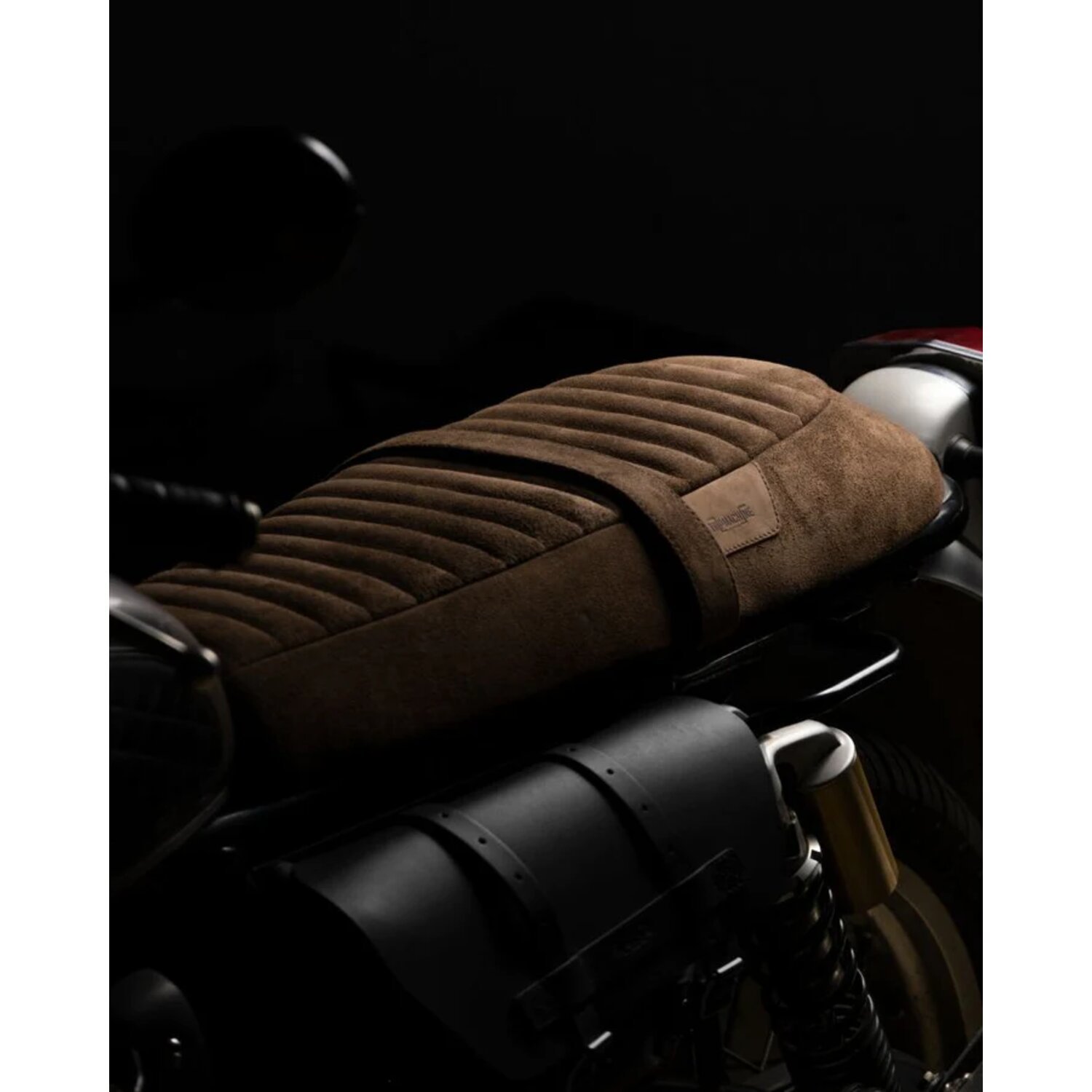 Trip Machine Touring Seat RE Twins tobacco suede