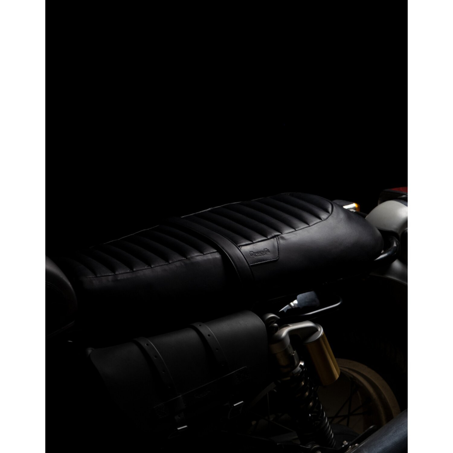 Trip Machine Touring Seat RE Twins black leather