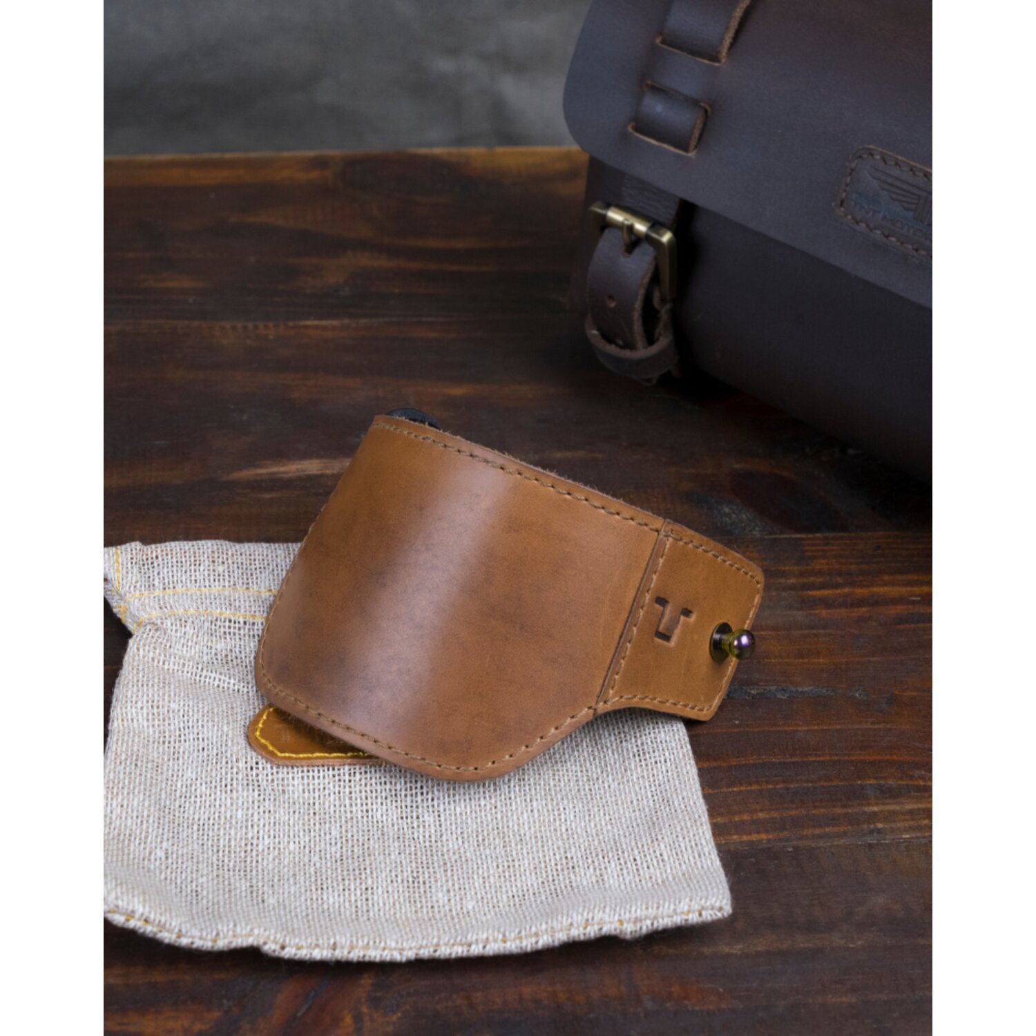 Trip Machine Shoe protector MKII vintage tan
