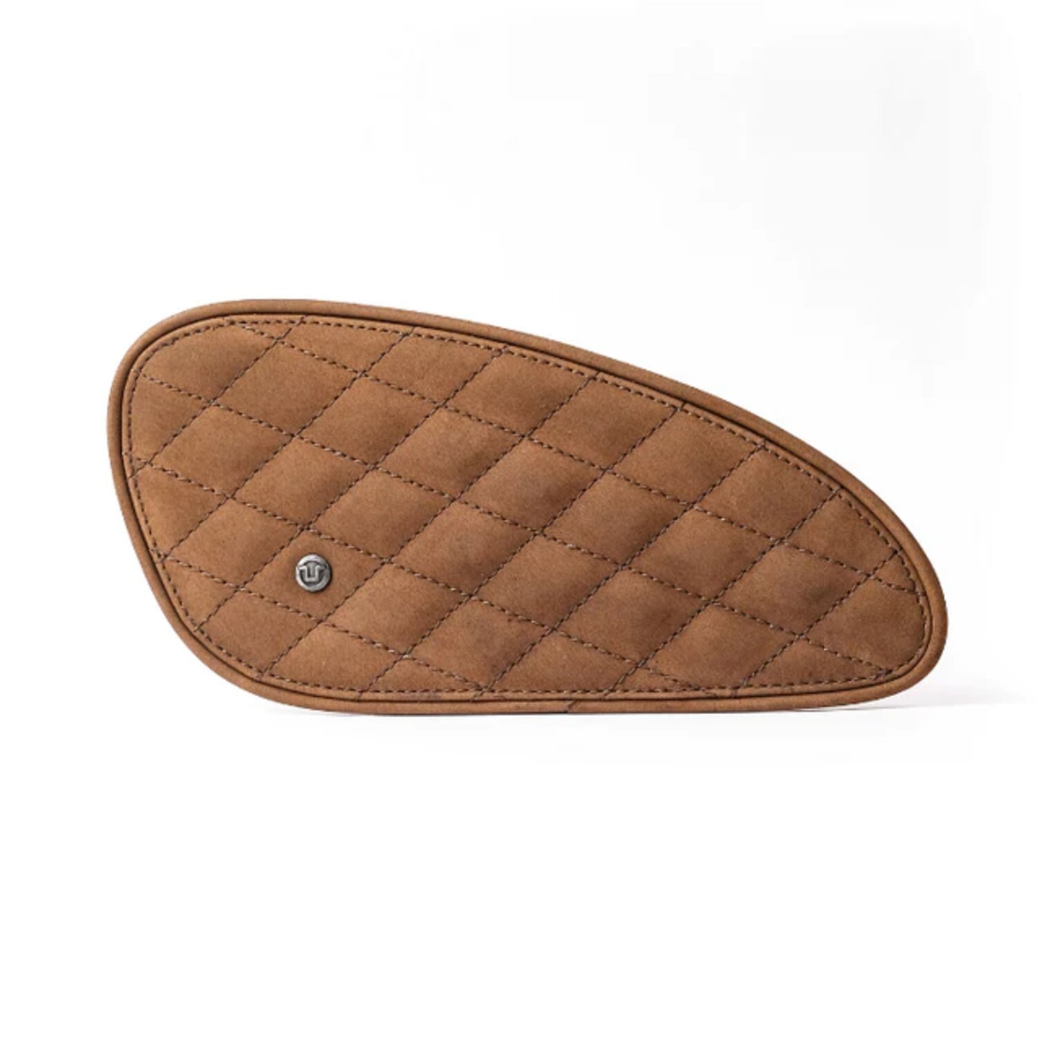Trip Machine, Diamond leather gas tank pad set, tobacco