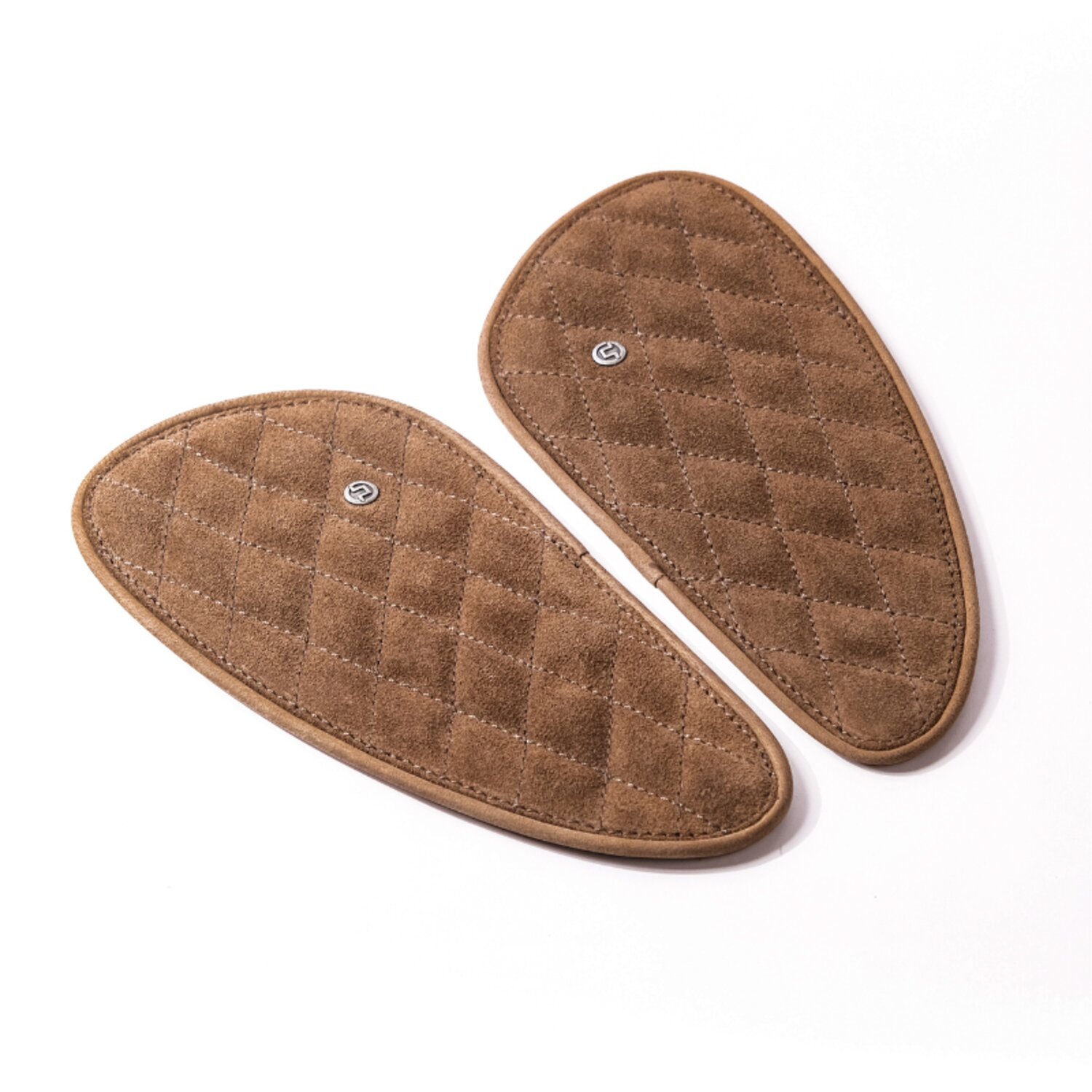 Trip Machine, Diamond leather gas tank pad set. S