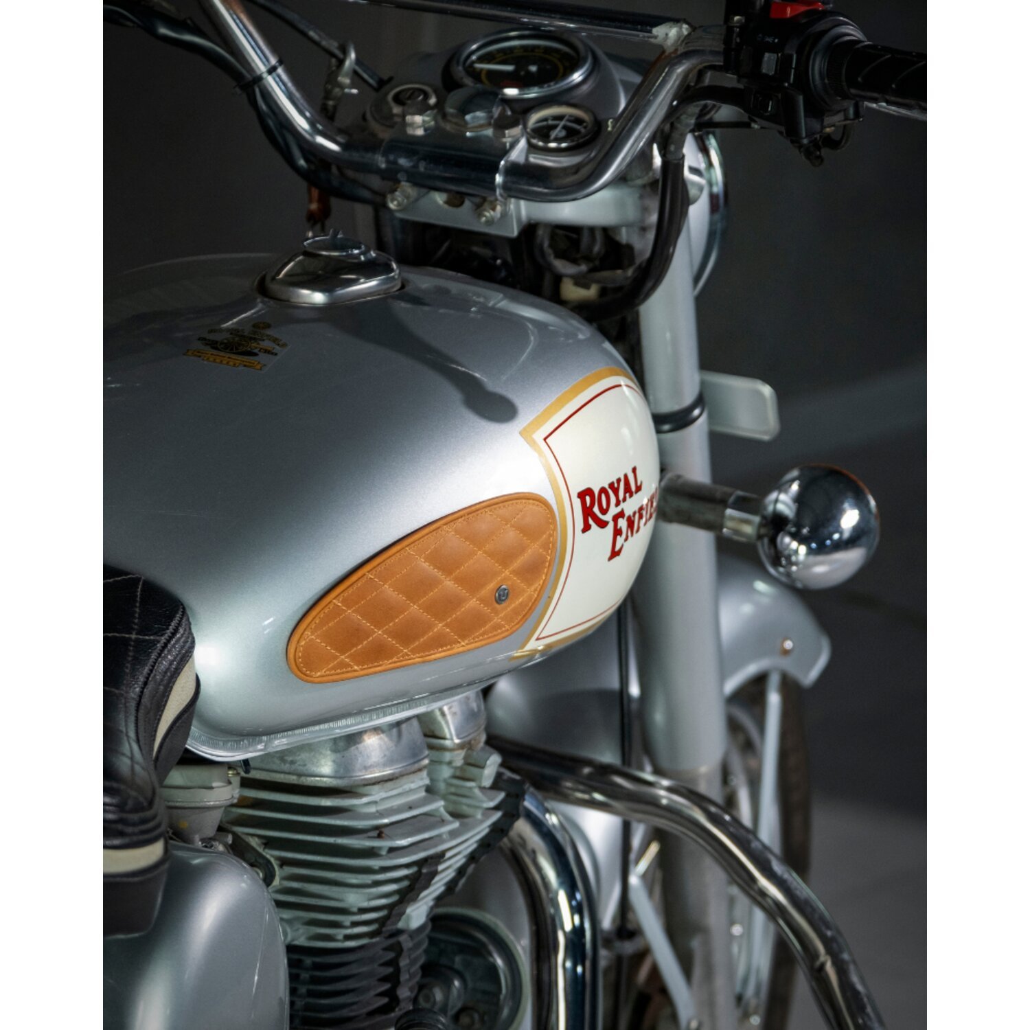 Trip Machine, Mini Diamond tank pads, tan