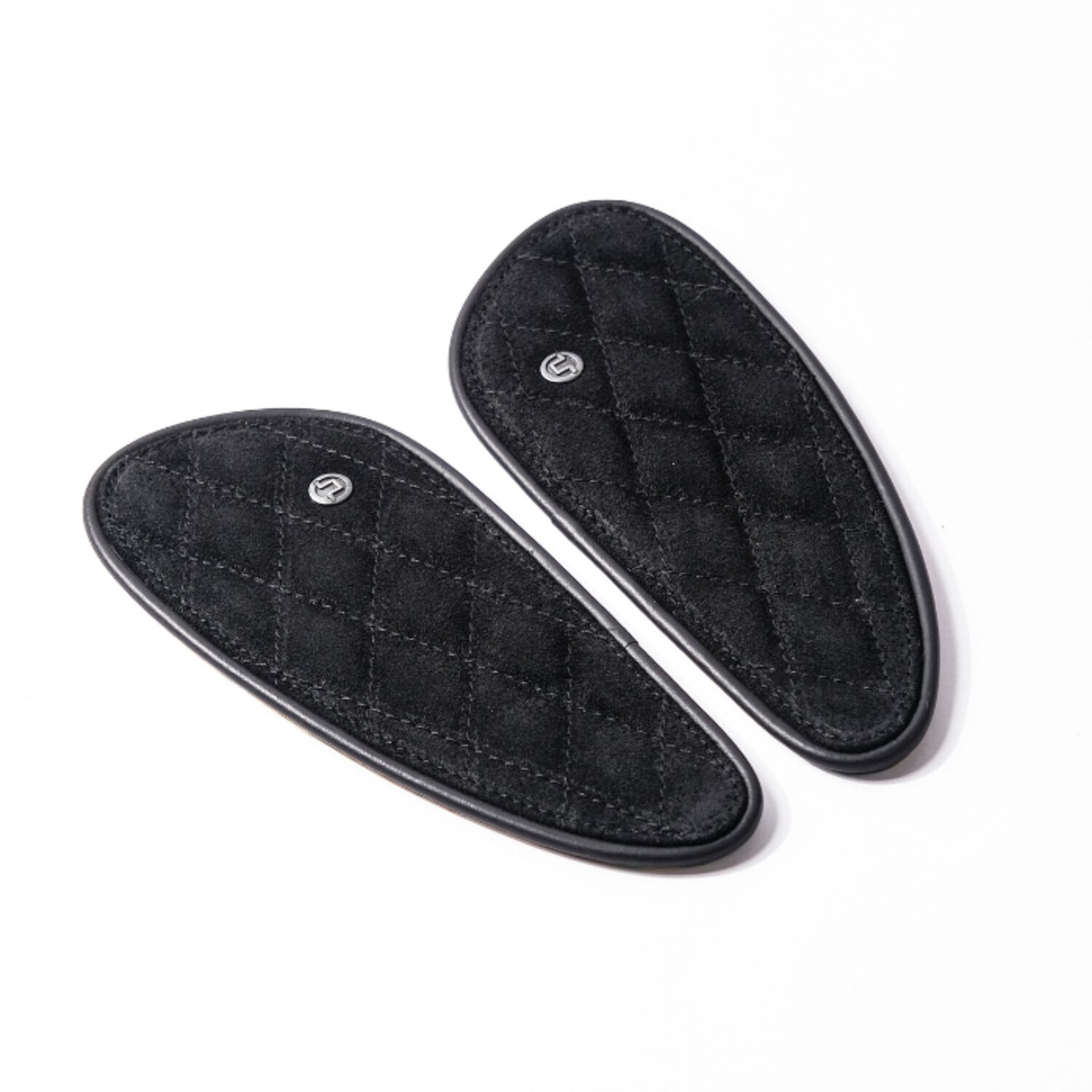 Trip Machine, Mini Diamond tank pads. Black suede