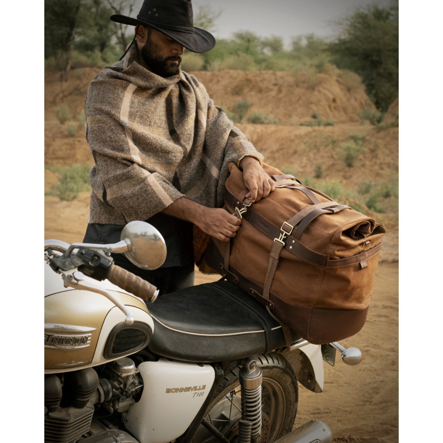 Trip Machine, Outlaw Rogue duffle bag. 70 liter