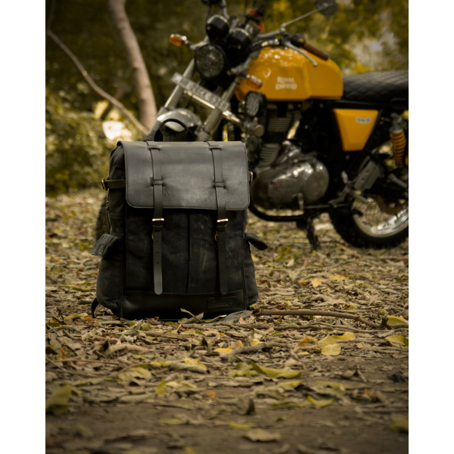 Trip Machine Rambler backpack bag black
