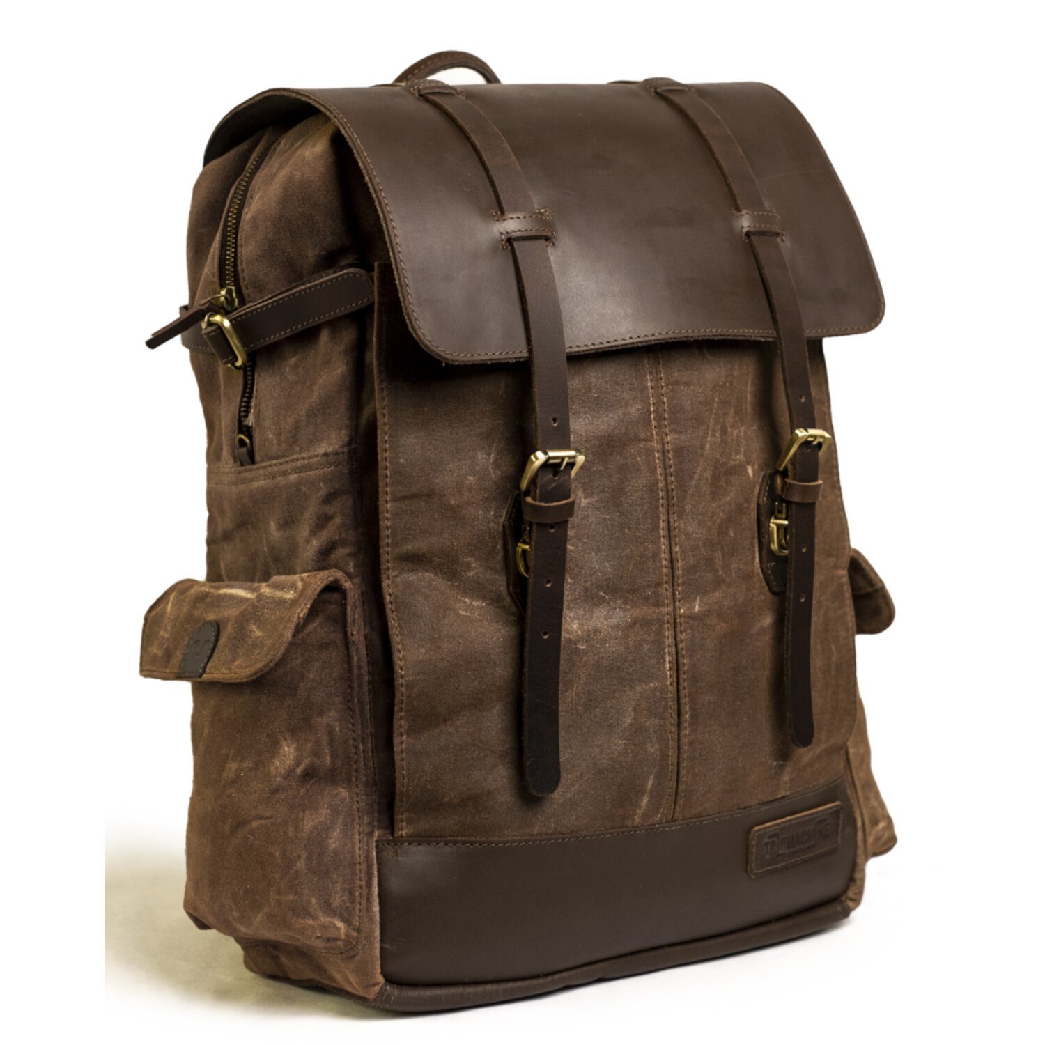 Trip Machine Rambler backpack bag tobacco brown