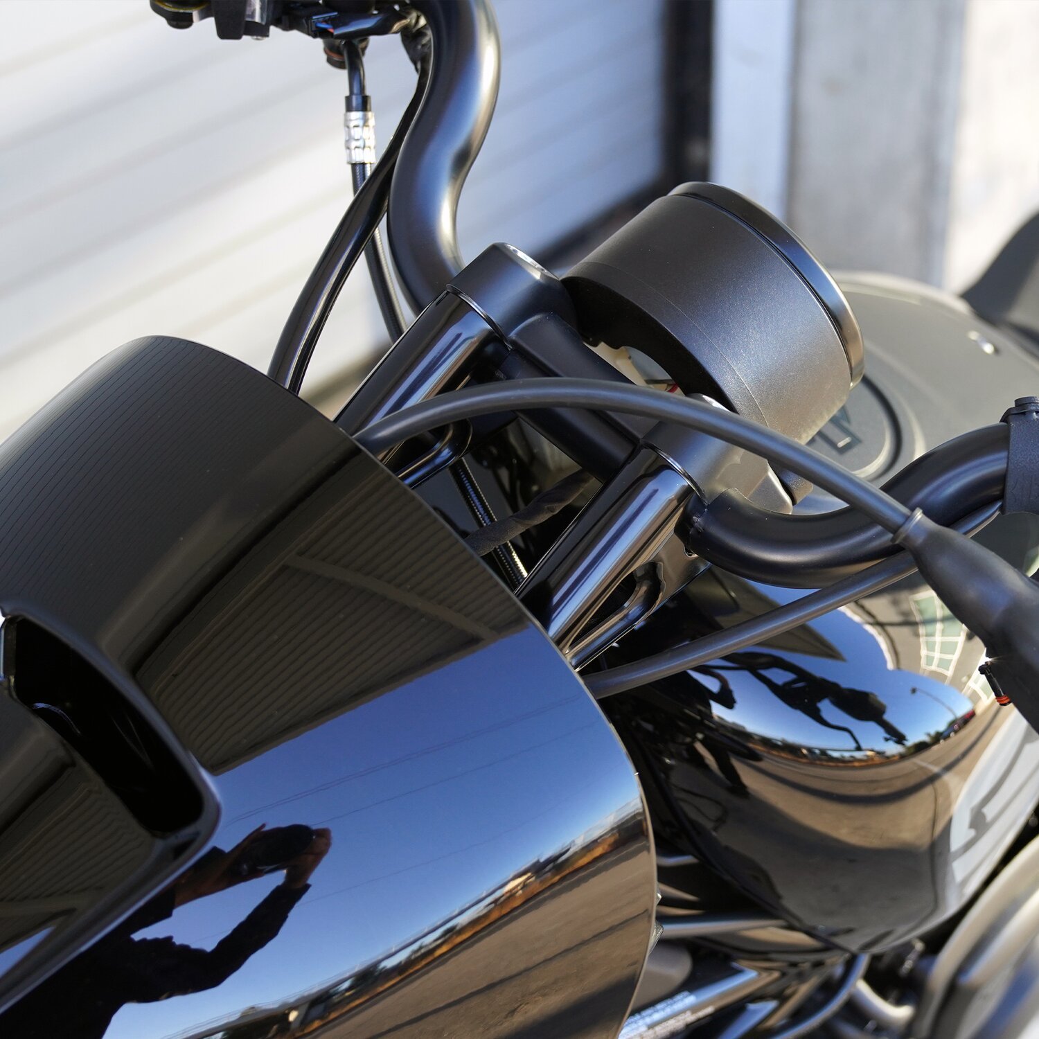Arlen Ness, Riser Kit, Black, Anodized