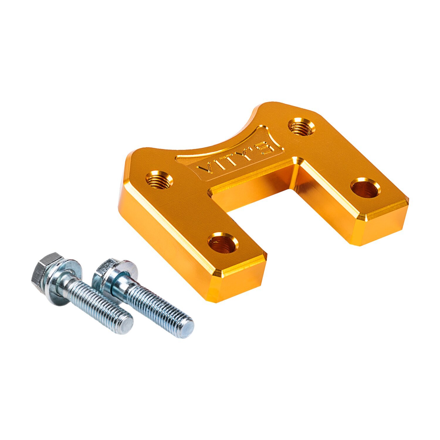 Vity's Design, pullback bracket for riser, Gold, Anodized