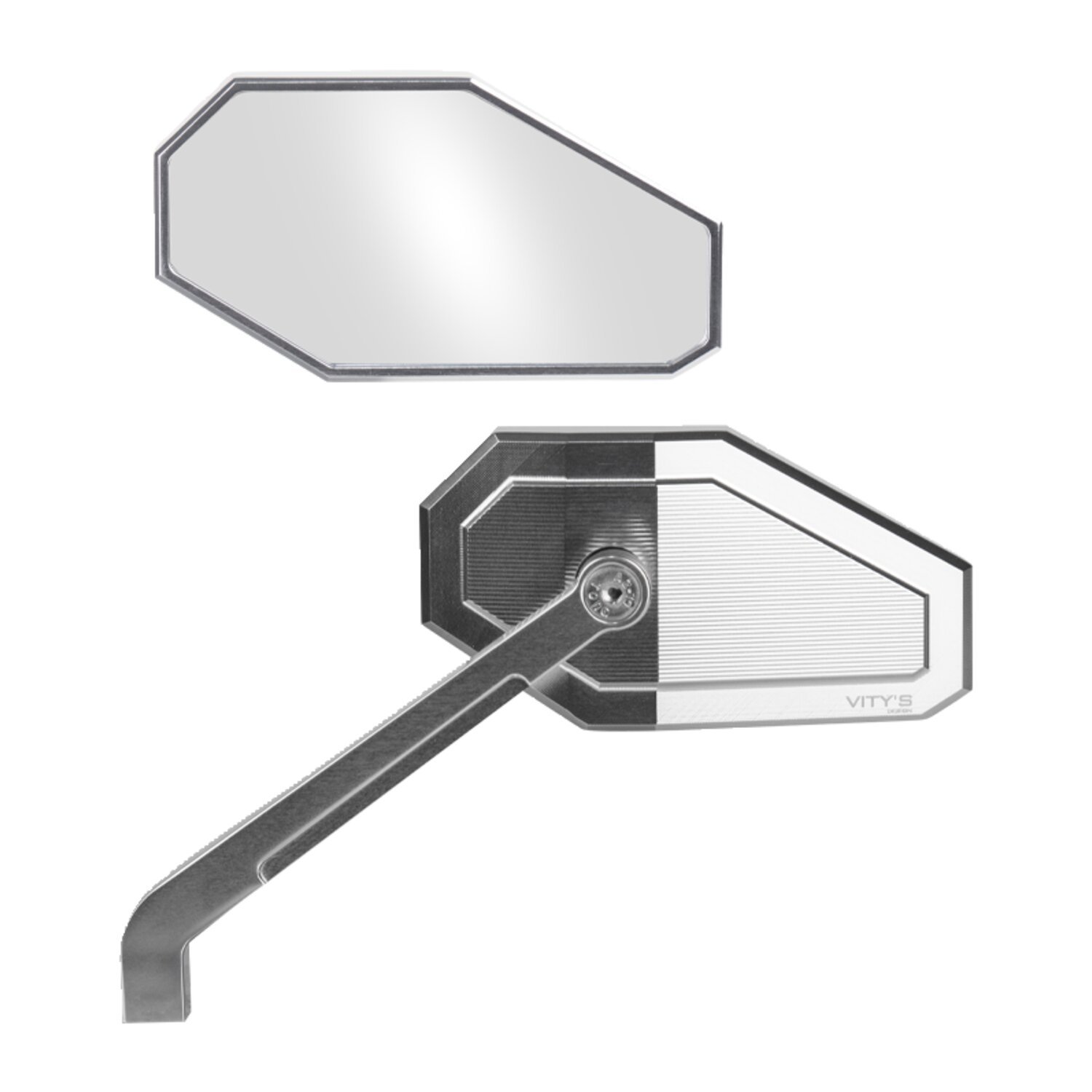 Vity's Design, 'Massive' Mirror. Right, Silver