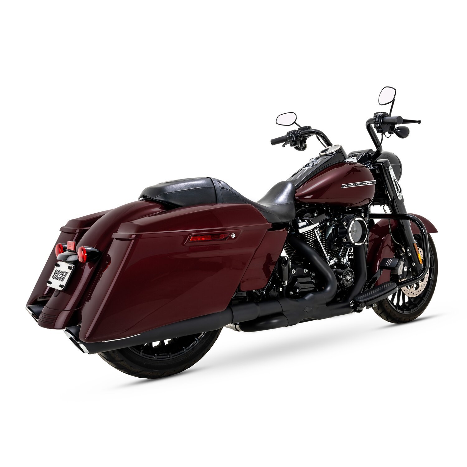 Vance & Hines, 4" Twin Slash Round slip-on mufflers
