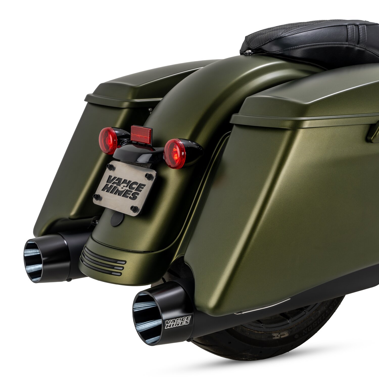 Vance & Hines, Blackbird 450 slip-on mufflers, Matte