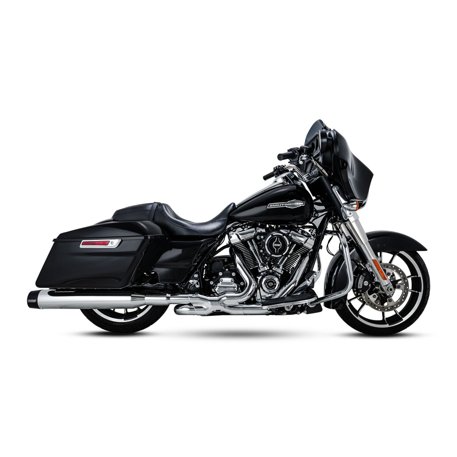 Vance & Hines, Blackbird 450 slip-on mufflers, Chrome