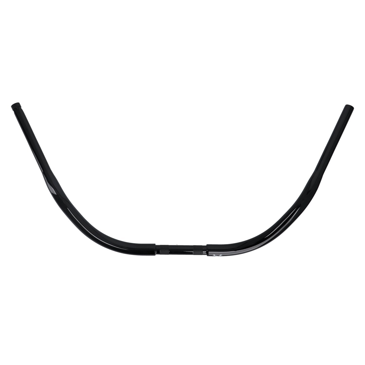 Burly, 1-1/4" Beach Bar handlebar, Black, gloss