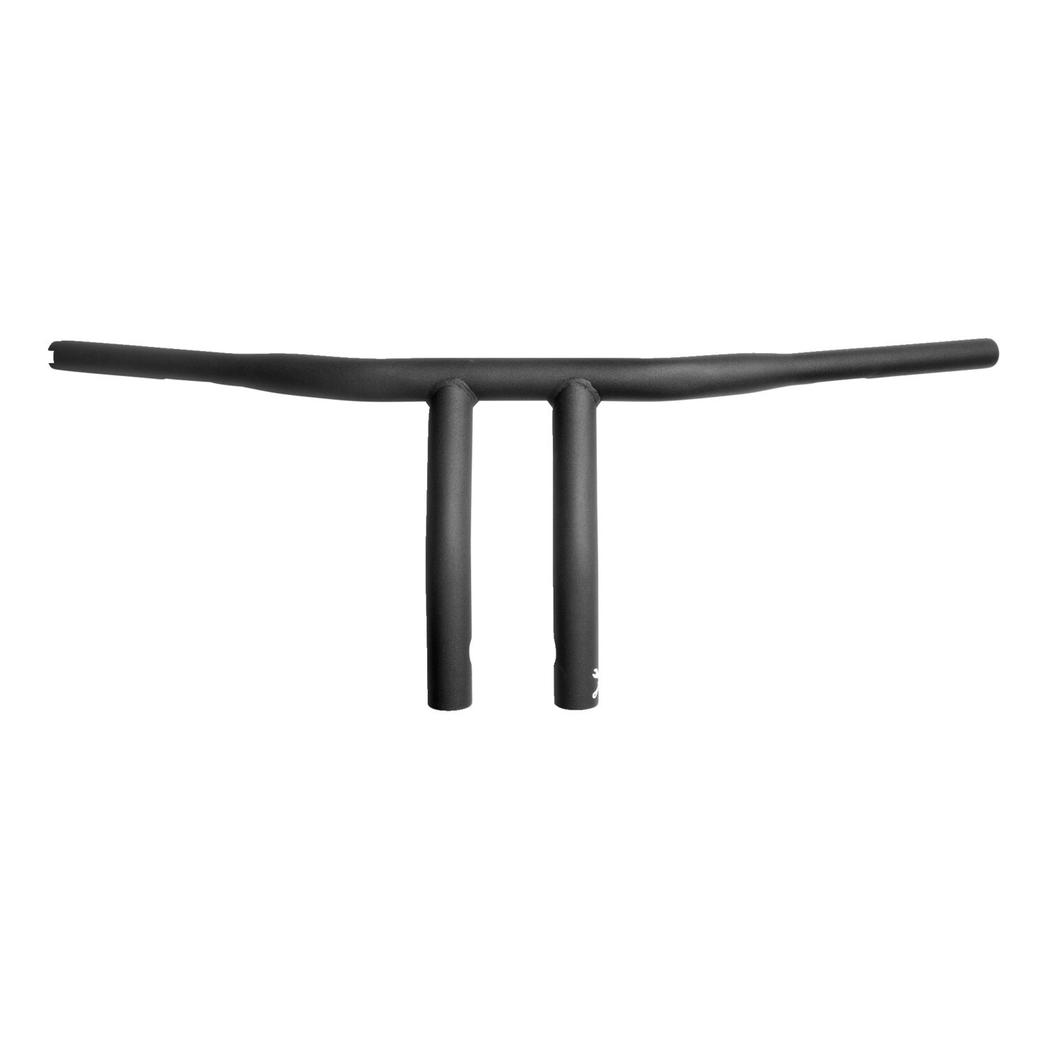 Burly, 1-1/4" riser drag bar. 9.5" rise, Black, matte