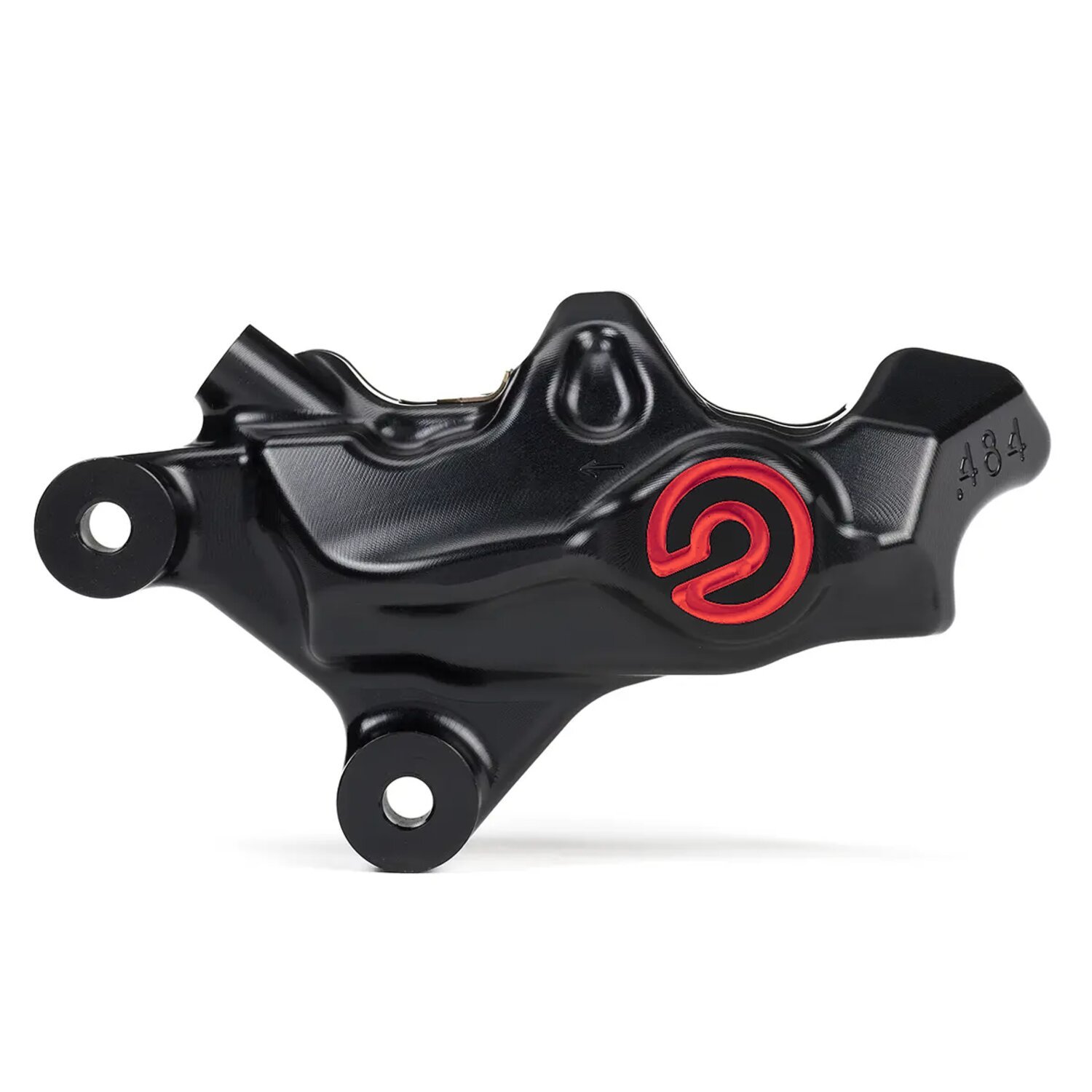 Brembo, 484 custom bolt-on caliper. Left front